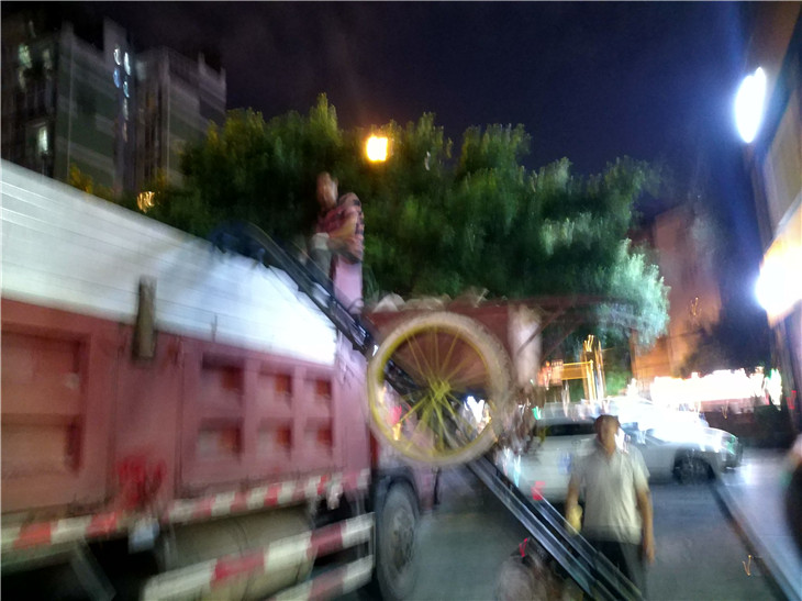 成都風華苑中國銀行拆除清運2020年7月